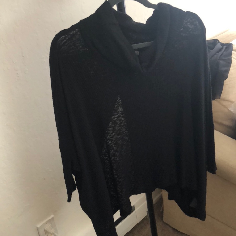 Free People open back sweater